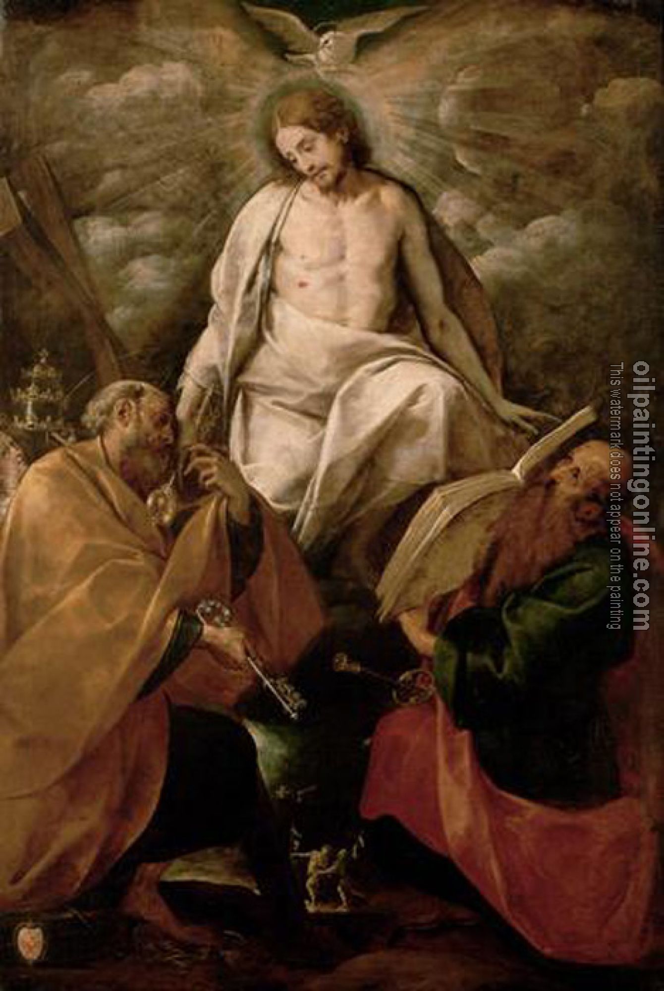 Giovanni Battista Crespi - Christ Appears to the Apostles Peter and Paul